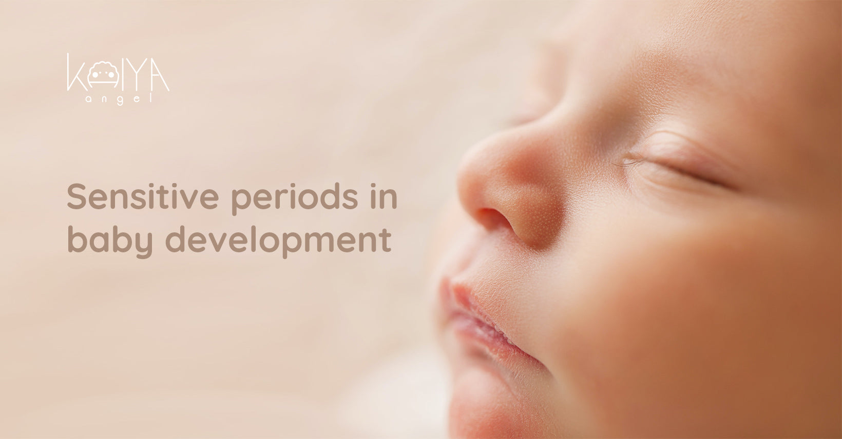 Sensitive periods in baby development