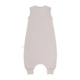 Organic Cotton Sleeveless Zip Sleep sack with legs 1.0 TOG - Smoky Pink