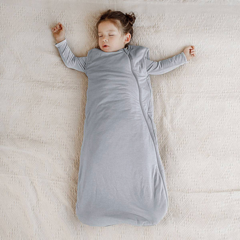 Kaiya Angel - Baby Bamboo Quilted Sleeveless Sleep Sack TOG 1.0 - Space Grey
