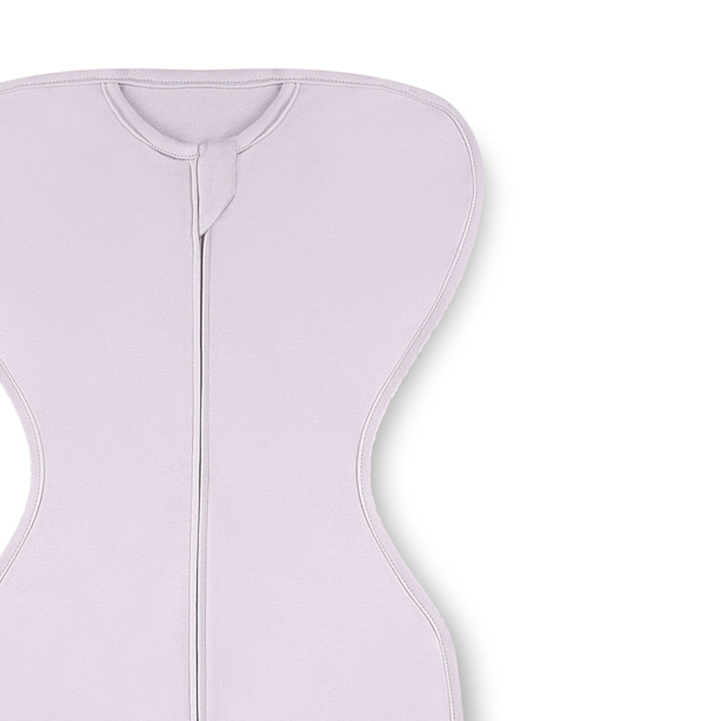 Front Opening Zip Up Swaddle - Lilac