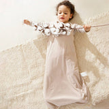 Organic Sleeveless Sleeping Sacks For Toddlers 1.0 TOG - Khaki