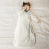 Weighted Sleep Sack With Sleeves 2.5 TOG - Milk White