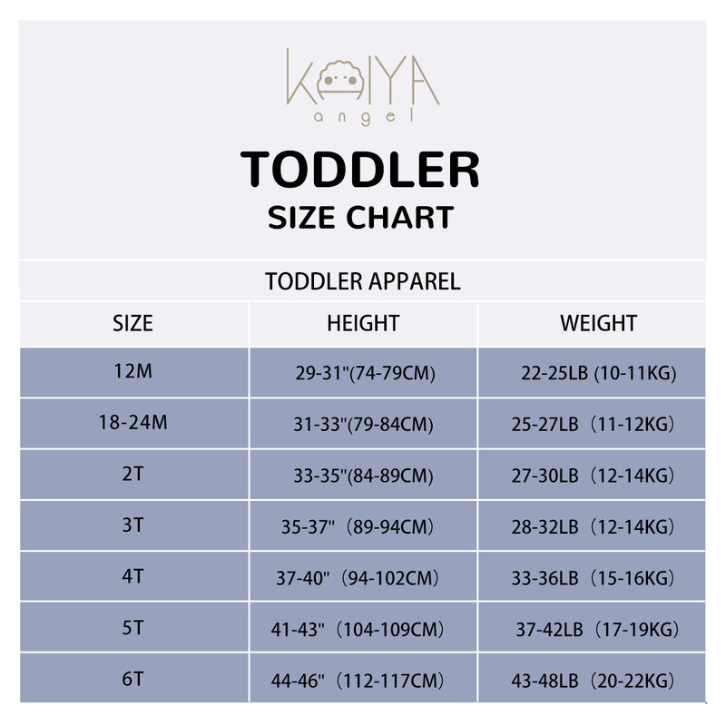Zipper Baby Romper One Piece - Pine - toddler size chart